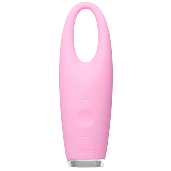 FOREO IRIS ILLUMINATING EYE MASSAGER IN PETAL PINK